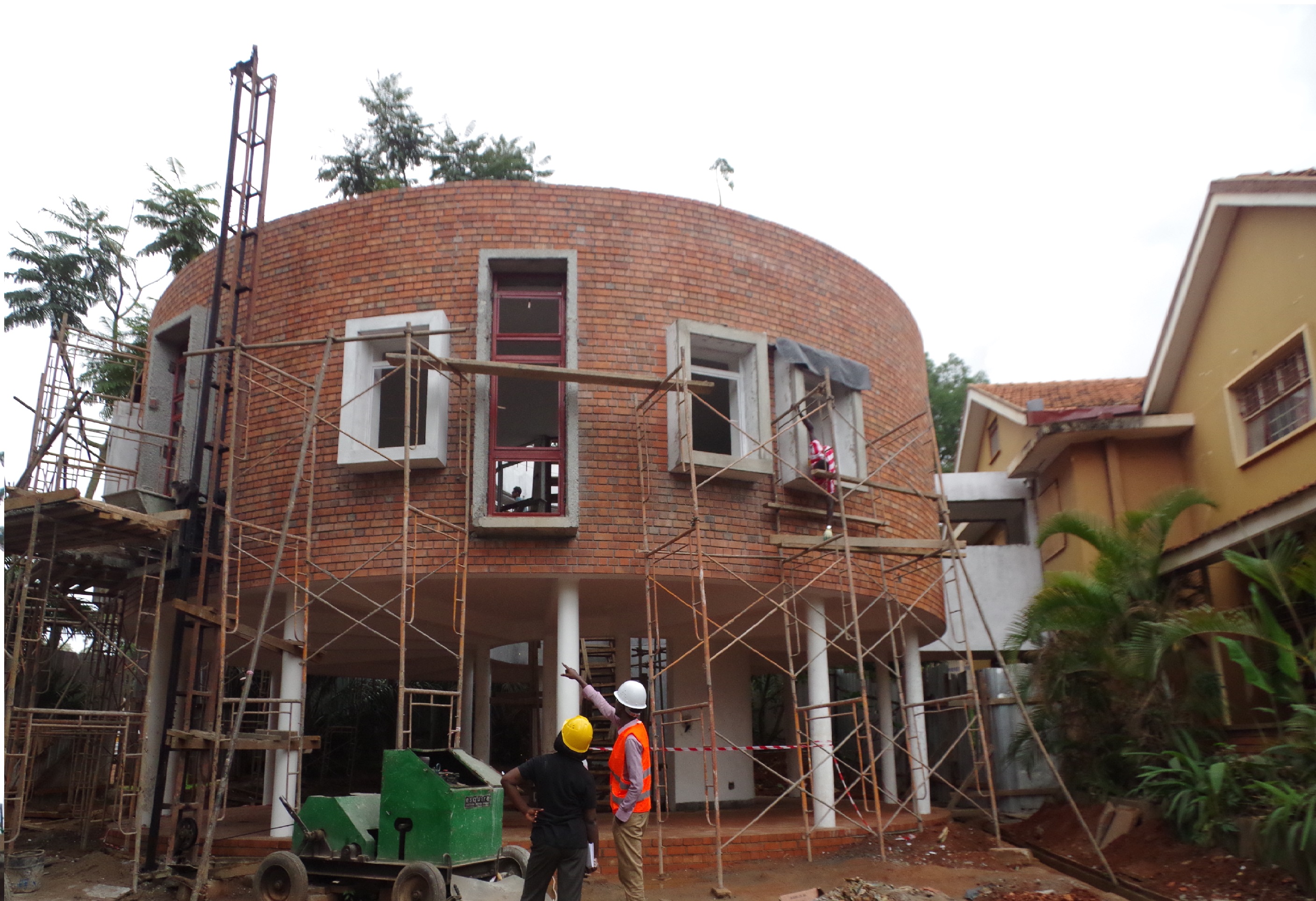 On going construction